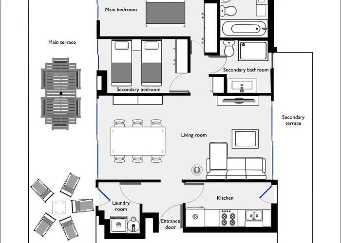 Holiday home Unique Rentals-seafront Luxe