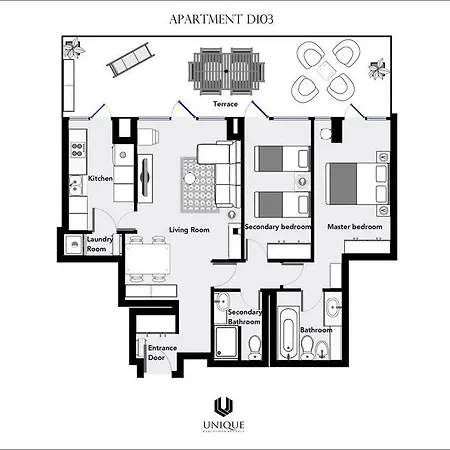 Unique Rentals-seafront Luxe *